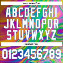 Load image into Gallery viewer, Custom 3D Pattern Design Abstract Colorful Psychedelic Fluid Art Performance T-Shirt