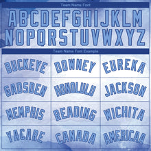 Load image into Gallery viewer, Custom White Light Blue-Royal 3D Pattern Design Sky With Clouds Watercolor Style Authentic Basketball Jersey