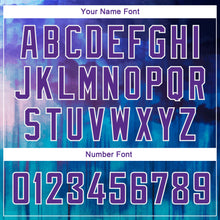 Load image into Gallery viewer, Custom Purple White Abstract Watercolor Monsoon Authentic City Edition Basketball Jersey