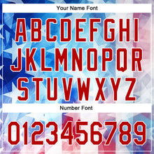 Load image into Gallery viewer, Custom White Red-Royal 3D American Flag Patriotic Authentic Baseball Jersey