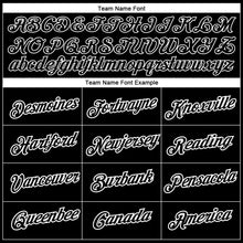 Load image into Gallery viewer, Custom Black White 3D American Flag Patriotic Performance T-Shirt