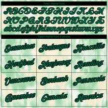 Load image into Gallery viewer, Custom Tie Dye Kelly Green-Black 3D Performance T-Shirt