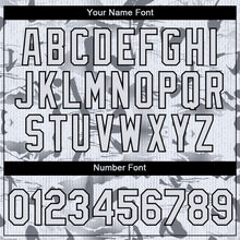 Load image into Gallery viewer, Custom Gray White-Black 3D Pattern Design Chinese Style Words And Mountain Performance T-Shirt