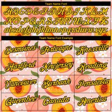 Load image into Gallery viewer, Custom Medium Pink Gold-Black 3D Pattern Design Summer Holiday Peach Performance T-Shirt