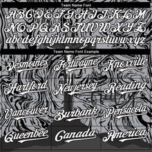 Load image into Gallery viewer, Custom Gray White-Black 3D Pattern Design Religion Cross Jesus Christ Good Friday Authentic Baseball Jersey