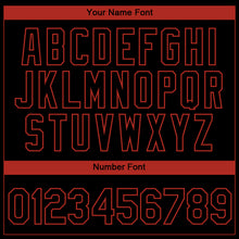 Load image into Gallery viewer, Custom Black Red 3D Skull With American Flag Performance T-Shirt