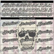 Load image into Gallery viewer, Custom City Cream Black 3D Skull Fashion Performance T-Shirt