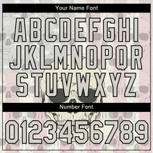 Load image into Gallery viewer, Custom City Cream Black 3D Skull Fashion Performance T-Shirt