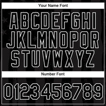 Load image into Gallery viewer, Custom Black White 3D Skull With American Flag Performance T-Shirt