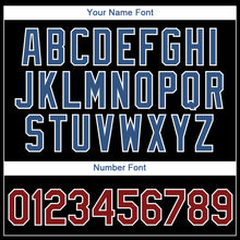 Load image into Gallery viewer, Custom Black Crimson-Blue 3D Skull With American Flag Performance T-Shirt