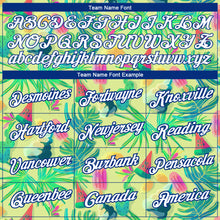 Load image into Gallery viewer, Custom Neon Yellow White-Royal 3D Pattern Design Hawaii Summer Fruit Performance T-Shirt