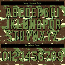 Load image into Gallery viewer, Custom Olive Neon Green-Black 3D Pattern Design Dinosaur Performance T-Shirt