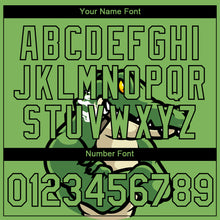 Load image into Gallery viewer, Custom Aurora Green Black-Cream 3D Pattern Design Crocodile Performance T-Shirt