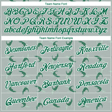 Load image into Gallery viewer, Custom Gray Kelly Green-White 3D Pattern Design Crocodile Performance T-Shirt