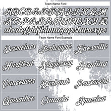 Load image into Gallery viewer, Custom White Gray 3D Pattern Design Abstract Brush Stroke Performance T-Shirt