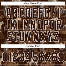 Load image into Gallery viewer, Custom Brown White 3D Pattern Design Cowboy Rodeo Performance T-Shirt