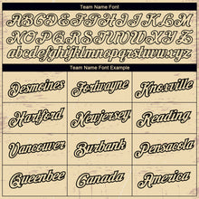 Load image into Gallery viewer, Custom Cream Black 3D Pattern Design Cowboy Performance T-Shirt