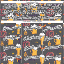 Load image into Gallery viewer, Custom Steel Gray White 3D Pattern Design Oktoberfest Beer Festival Performance T-Shirt
