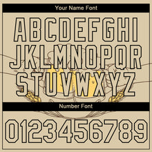 Load image into Gallery viewer, Custom City Cream Black 3D Pattern Design Oktoberfest Beer Festival Performance T-Shirt