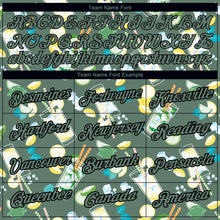 Load image into Gallery viewer, Custom Olive Black 3D Pattern Design Summer Cold Drink Performance T-Shirt