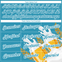 Load image into Gallery viewer, Custom Panther Blue White 3D Pattern Design Oktoberfest Beer Festival Performance T-Shirt