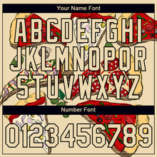 Load image into Gallery viewer, Custom City Cream Black 3D Pattern Design Food Pizza Performance T-Shirt