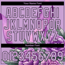 Load image into Gallery viewer, Custom Medium Purple Black 3D Pattern Design World Cancer Day Performance T-Shirt