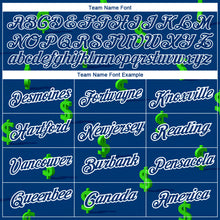 Load image into Gallery viewer, Custom US Navy Blue White 3D Pattern Design Dollar Sign Money Theme Performance T-Shirt