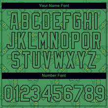 Load image into Gallery viewer, Custom Aurora Green Black 3D Pattern Design Dollar Banknote Money Theme Performance T-Shirt