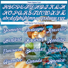 Load image into Gallery viewer, Custom Royal White 3D Pattern Design Hawaii Style A Cat Sunbathes On The Beach Performance T-Shirt