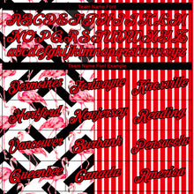 Load image into Gallery viewer, Custom Fire Red Black-White 3D Pattern Design Animal Flamingo Performance T-Shirt