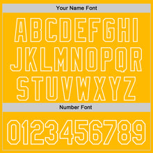 Load image into Gallery viewer, Custom Purple Gold-White 3D Pattern Design Rave T Rex Authentic Baseball Jersey