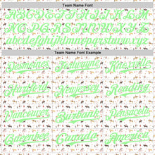 Load image into Gallery viewer, Custom White Pea Green 3D Pattern Design Rodeo Cowboy Authentic Baseball Jersey