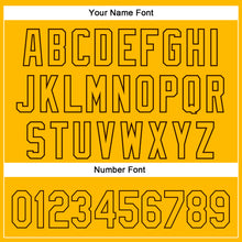 Load image into Gallery viewer, Custom Brown Gold 3D Pattern Design Champion Trophy Authentic Baseball Jersey