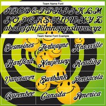 Load image into Gallery viewer, Custom Black White 3D Pattern Design Smile Emoji Performance T-Shirt