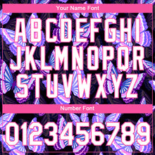 Load image into Gallery viewer, Custom Black White-Pink 3D Pattern Design Butterfly Performance T-Shirt