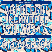 Load image into Gallery viewer, Custom Cream Royal 3D Pattern Design Butterfly Performance T-Shirt