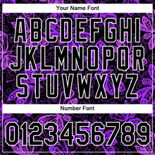 Load image into Gallery viewer, Custom Black White 3D Pattern Design Butterfly Performance T-Shirt