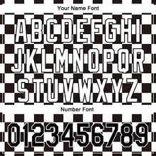 Load image into Gallery viewer, Custom Black White 3D Halloween Authentic Baseball Jersey