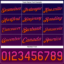 Load image into Gallery viewer, Custom Stitched Purple Deep Pink Orange-Black 3D Halloween Sports Pullover Sweatshirt Hoodie