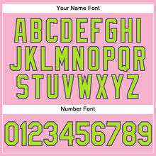 Load image into Gallery viewer, Custom Stitched Light Pink Neon Green-Purple 3D Halloween Sports Pullover Sweatshirt Hoodie