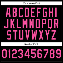 Load image into Gallery viewer, Custom Stitched Black Pink-Neon Green Line Sports Pullover Sweatshirt Hoodie