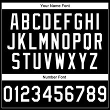 Load image into Gallery viewer, Custom Stitched Black White-Blue Line Sports Pullover Sweatshirt Hoodie