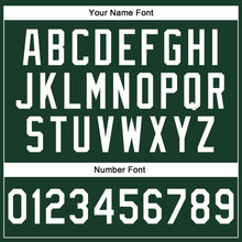 Load image into Gallery viewer, Custom Stitched Green White-Old Gold Line Sports Pullover Sweatshirt Hoodie