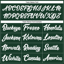 Load image into Gallery viewer, Custom Stitched Green White-Pink Line Sports Pullover Sweatshirt Hoodie