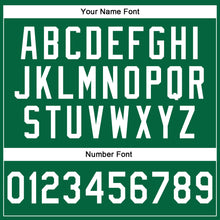 Load image into Gallery viewer, Custom Stitched Kelly Green White-Gold Line Sports Pullover Sweatshirt Hoodie