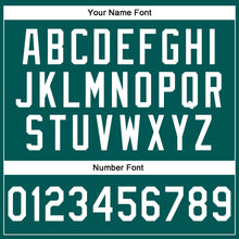 Load image into Gallery viewer, Custom Stitched Midnight Green White-Old Gold Line Sports Pullover Sweatshirt Hoodie