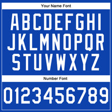 Load image into Gallery viewer, Custom Stitched Thunder Blue White-Orange Line Sports Pullover Sweatshirt Hoodie