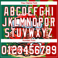 Load image into Gallery viewer, Custom Stitched Kelly Green White-Red 3D Christmas Carp Fish Fishing Sports Pullover Sweatshirt Hoodie