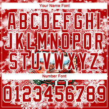 Load image into Gallery viewer, Custom Stitched Red White 3D Christmas Carp Fish Fishing Sports Pullover Sweatshirt Hoodie